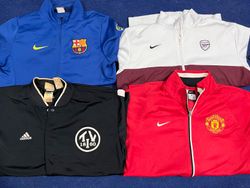 Vintag club track jakets mixed brands