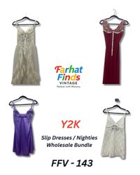 Y2K Slip Dresses / Nighties Wholesale Bundle ( FFV..