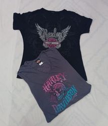 CR9065 Y2K HARLEY BABY TEES