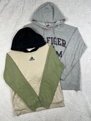 Mix branded hoodies
