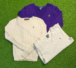 6184 - Ralph Lauren Cable knit Sweaters