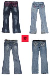 Y2K INSPIRED JEANS DESIGNER BRAND'S INCLUDED