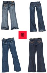BACK EMBALISHMENT Y2K INSPIRED JEANS