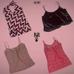 Y2K Baby In Pink Cami Tops (AA-987)
