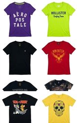 Aeropostale Women's Purple V-Neck Graphic Tee | Sp..