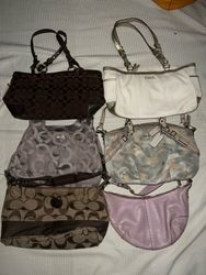 Coach hand bag