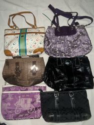 Coach hand bag