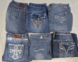 VIGOSS AND OTHER MIX BRANDS JEANS (033)