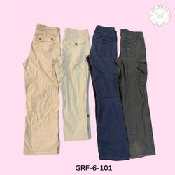 Y2K Cargo Pants | Streetwear Utility Trousers (GRF..