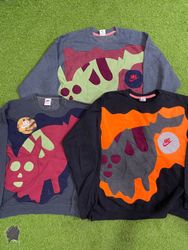 Upcycled Nike sweatshirt patchwork