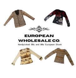 Y2K European Mesh Long sleep Tops (YWV35)