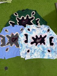 Upcycled Nike patchwork sweatshirt