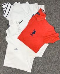 Mix branded polo t-shirts