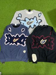 Upcycled Nike patchwork sweatshirt