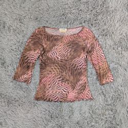 Floral Printed Long Sleeve Blouses Mix
