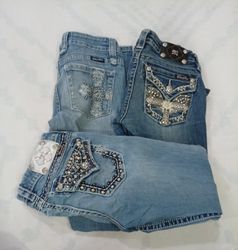 CR9090 VINTAGE MISS ME FLARE & STRAIGHT JEANS