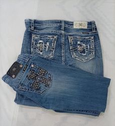 CR9091 VINTAGE MISS ME FLARE & STRAIGHT JEANS