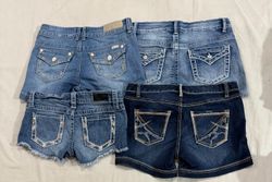 Y2k mini shorts (751)