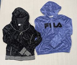 Hoodie en velours Fila