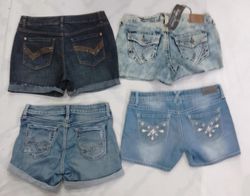 CR9108 Y2K DENIM SHORTS