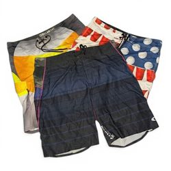 SA537 Board Shorts X Billabong Quicksilver Harley ..