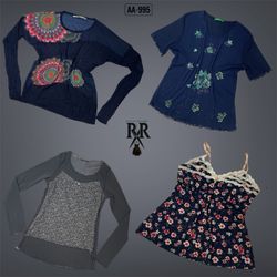 Y2K Blue Hour Mix Tops (AA-995)