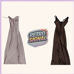 Y2K Satin & Lace Dresses