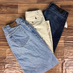 Ralph lauren ladies green tag pants (fnc 246)