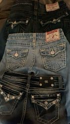 Miss Me/True Religion/Rock Revival Jeans