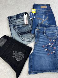 Y2k denim shorts