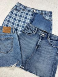 Unbranded mini denim skirt