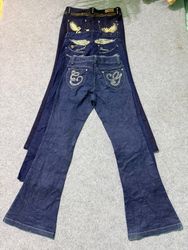 Jeans acampanados mujer Y2K