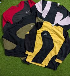 Upcycled Nike & Adidas sweatshirt