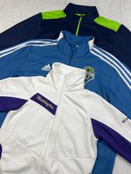 Mix branded track jacket