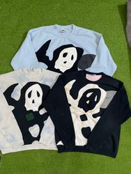 Upcycled Nike patchwork sweatshirt