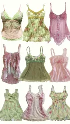 Y2K camisole tops