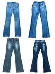 Y2K Hot selling flared jeans 10 pcs At 1051