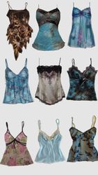Y2K camisole tops