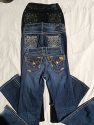 Y2K Bell Bottom Jeans RV # 846