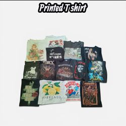 New print T shirt