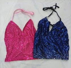 CR9112 UPCYCLED BEADED TOPS