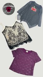 Y2k blouse 10 pieces WR1734