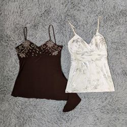Vintage & Y2K Camisoles Bundle | Women's Mixed Top..