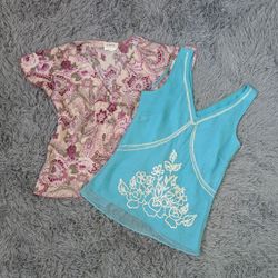 Women's Casual Blouses Bundle | T-Shirt Style Mixe..