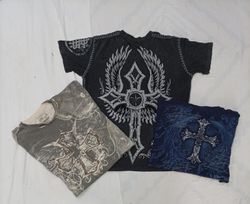 CR9121 VINTAGE SKULL T-SHIRTS