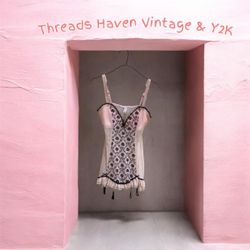 TH# 0161 ✨ Y2K Mesh Net Slip Dress – Dreamy & Fash..