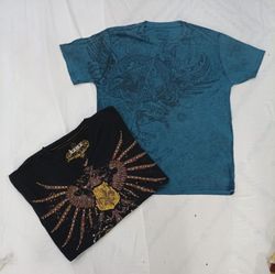 CR9127 VINTAGE SKULL T-SHIRTS