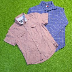 6251 - Tommy Hilfiger Camicie a Manica Corta e Man..