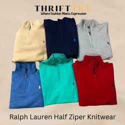 Ralph Lauren Half-Zip Sweaters Collection