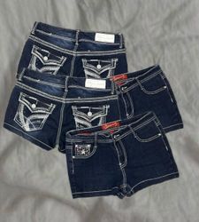 Upcycled Y2K Inspired Shorts